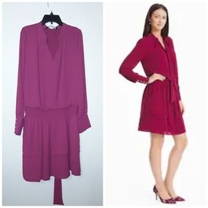 8 White House Black Market Blouson Dress